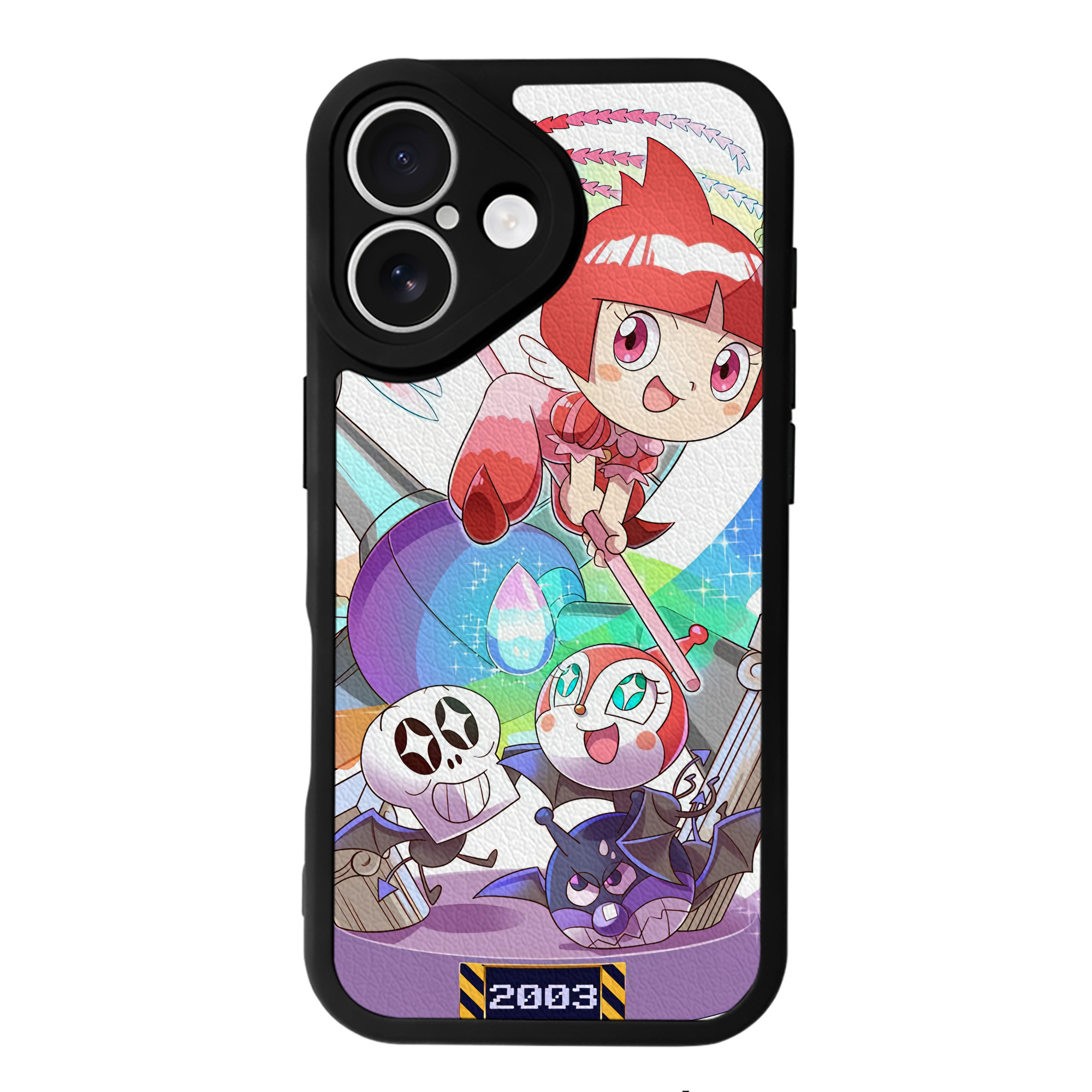 （画像用） アンパンマン Anpanman 【iPhone 16シリーズ対応】シリコンスマホケース（レザー調） 材質：シリコン